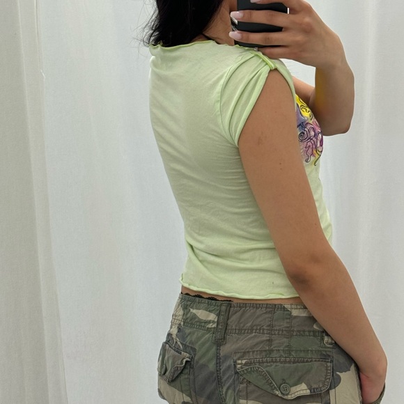 Y2K Diesel graphic baby tee - Picture 3 of 4